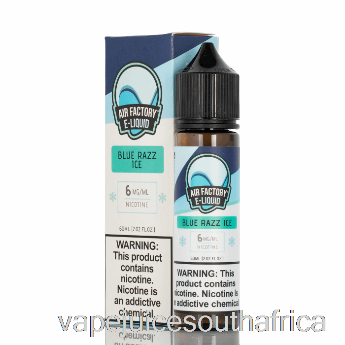 Vape Juice South Africa Frost - Iced Blue Razz - Air Factory - 60Ml 3Mg